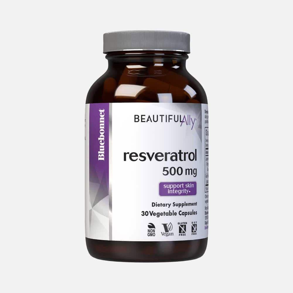 Resveratrol 500mg - 30 Vegetable Capsules