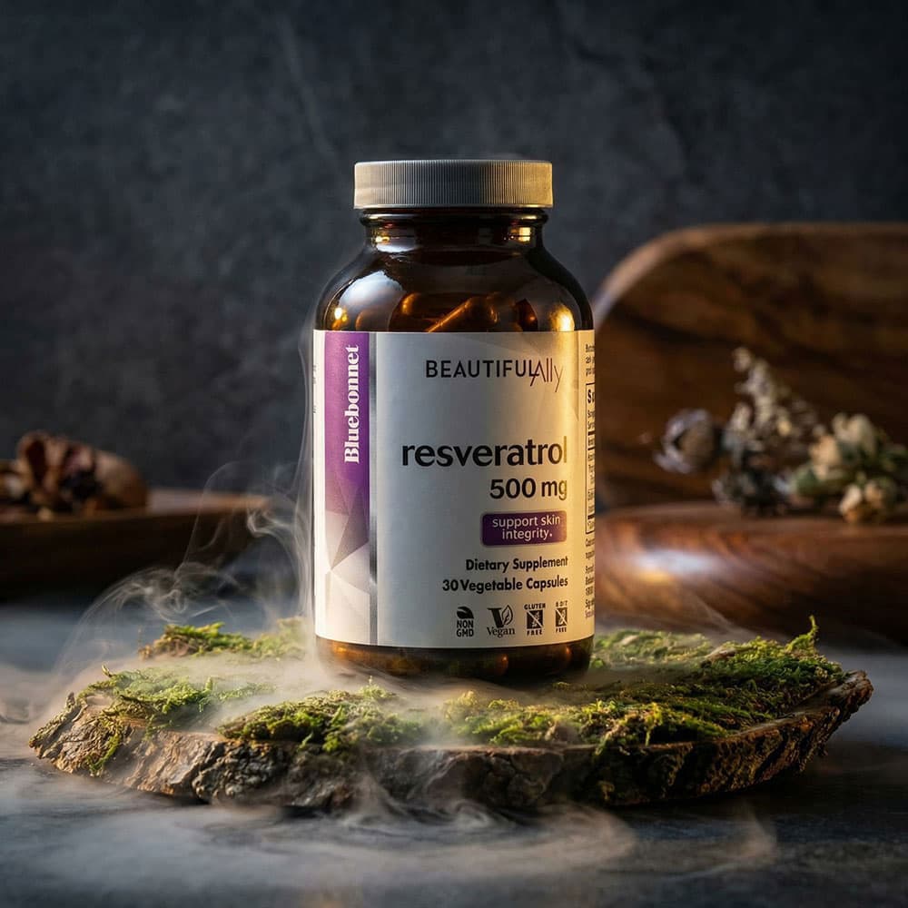 Resveratrol 500mg - 30 Vegetable Capsules