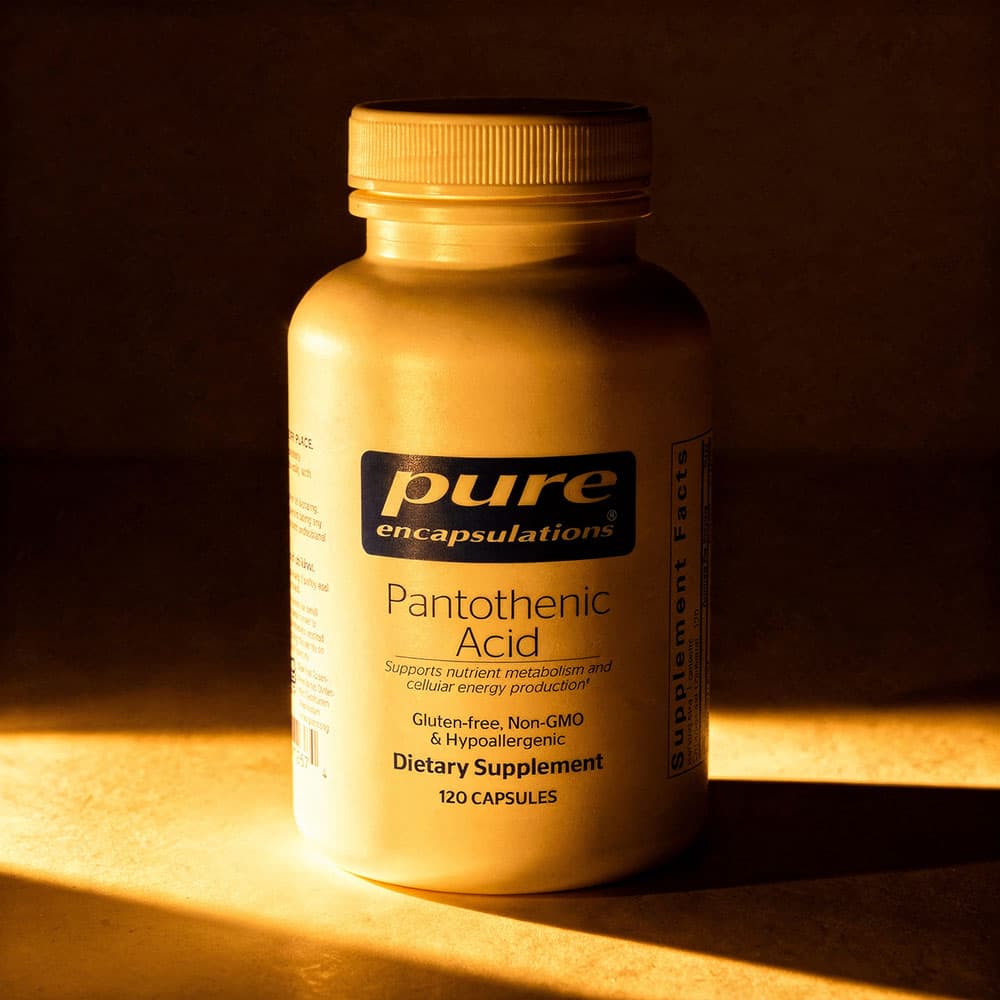 Pure Encapsulations Pantothenic Acid 500mg 120 Capsules