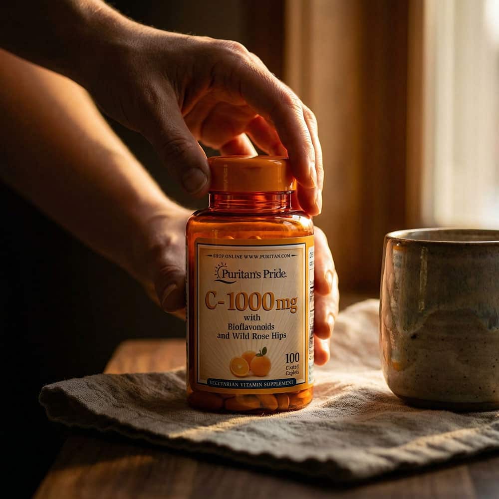 Vitamin C 1000mg with Rose Hips - 100 Caplets