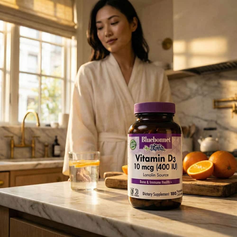 Vitamin D3 400 IU - 180 Vegetable Capsules