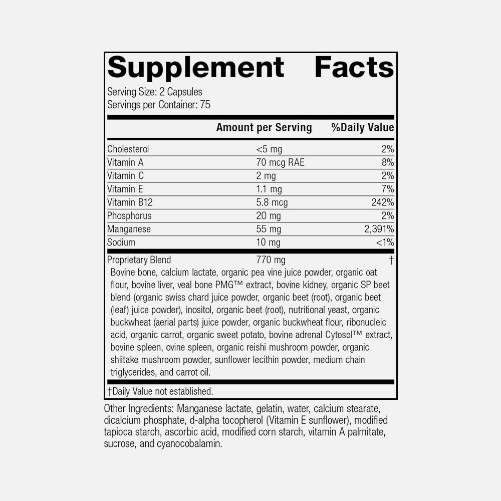 Standard Process Ligaplex I 150 Capsules