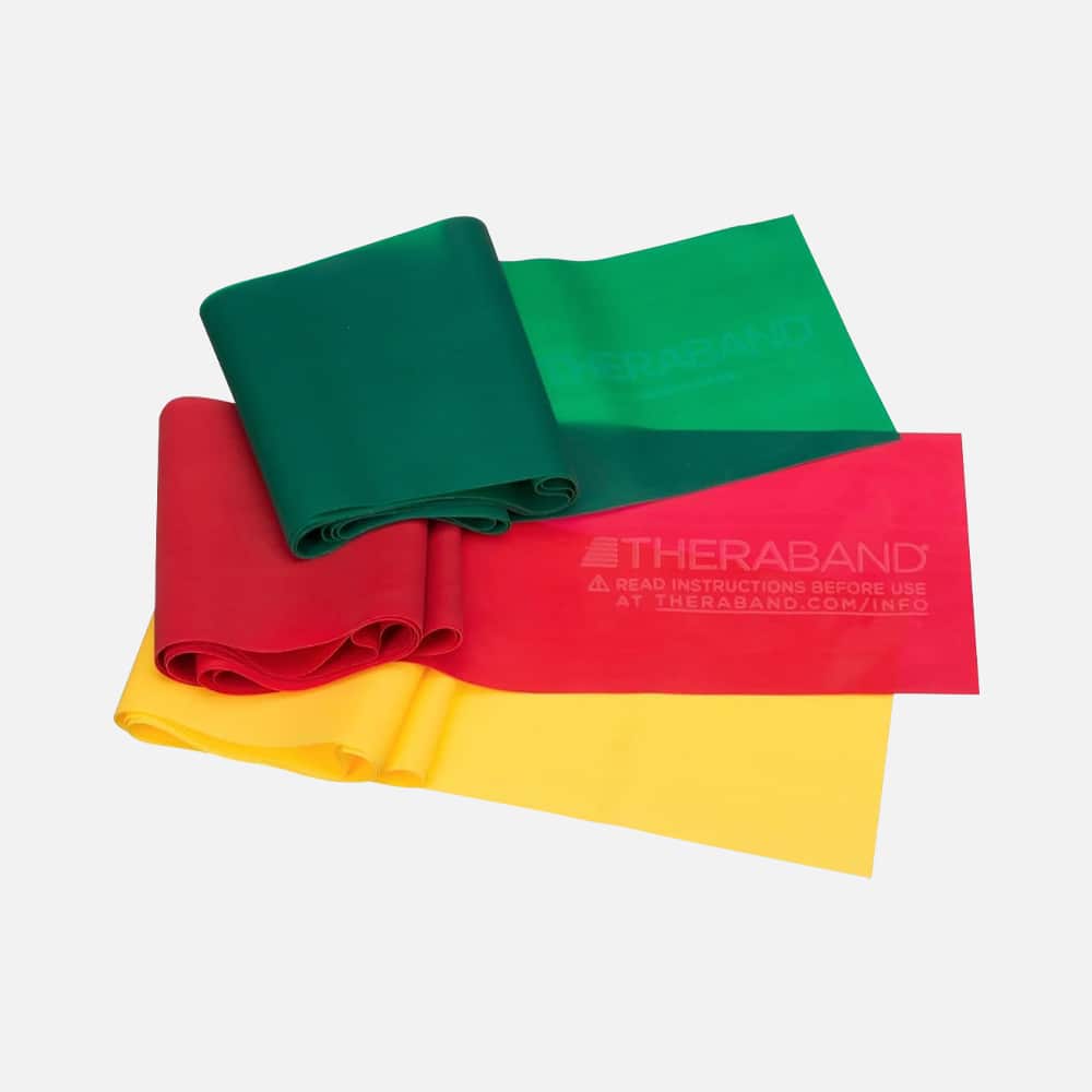 Non-Latex Resistance Bands Set - 3 Bands (5 ft)