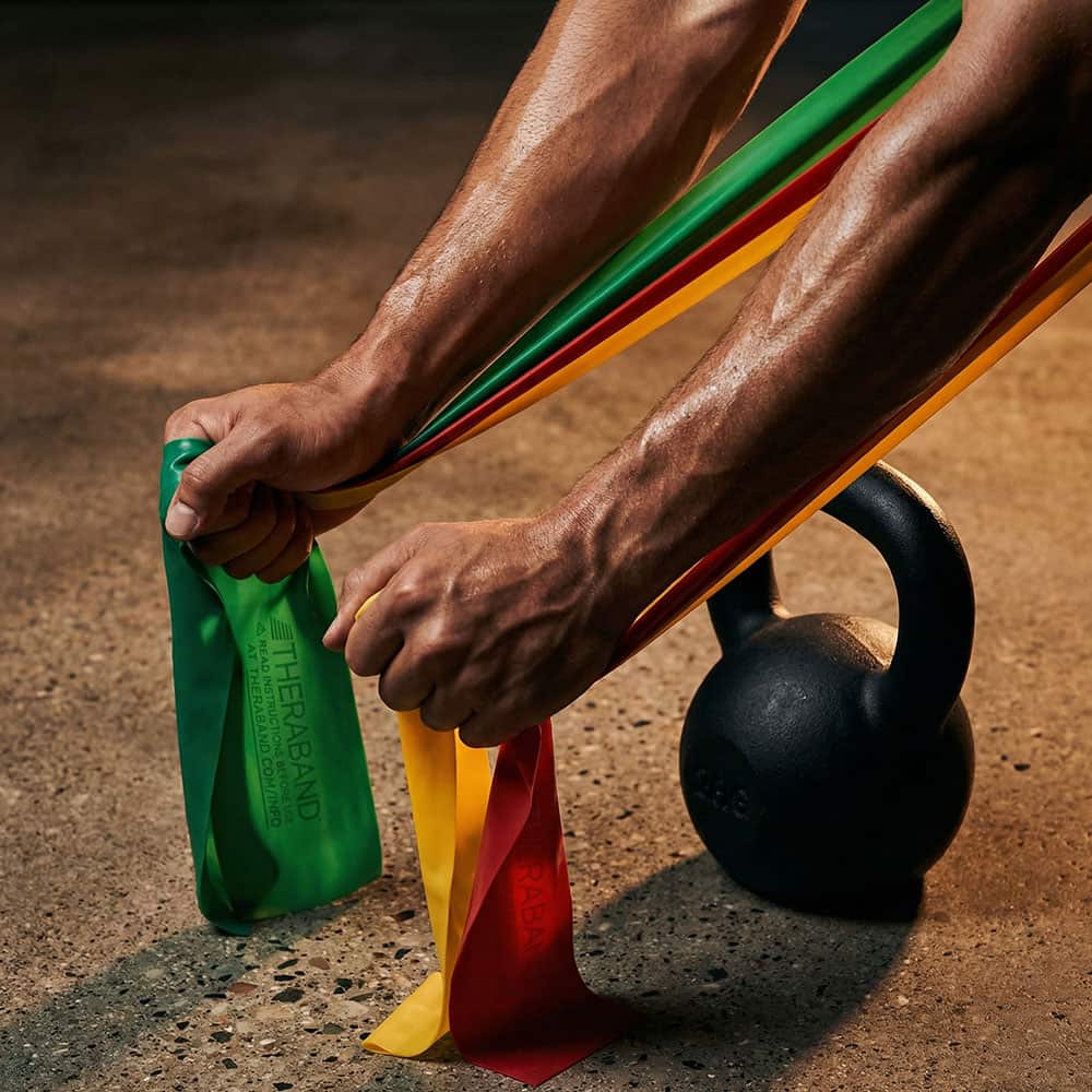Non-Latex Resistance Bands Set - 3 Bands (5 ft)