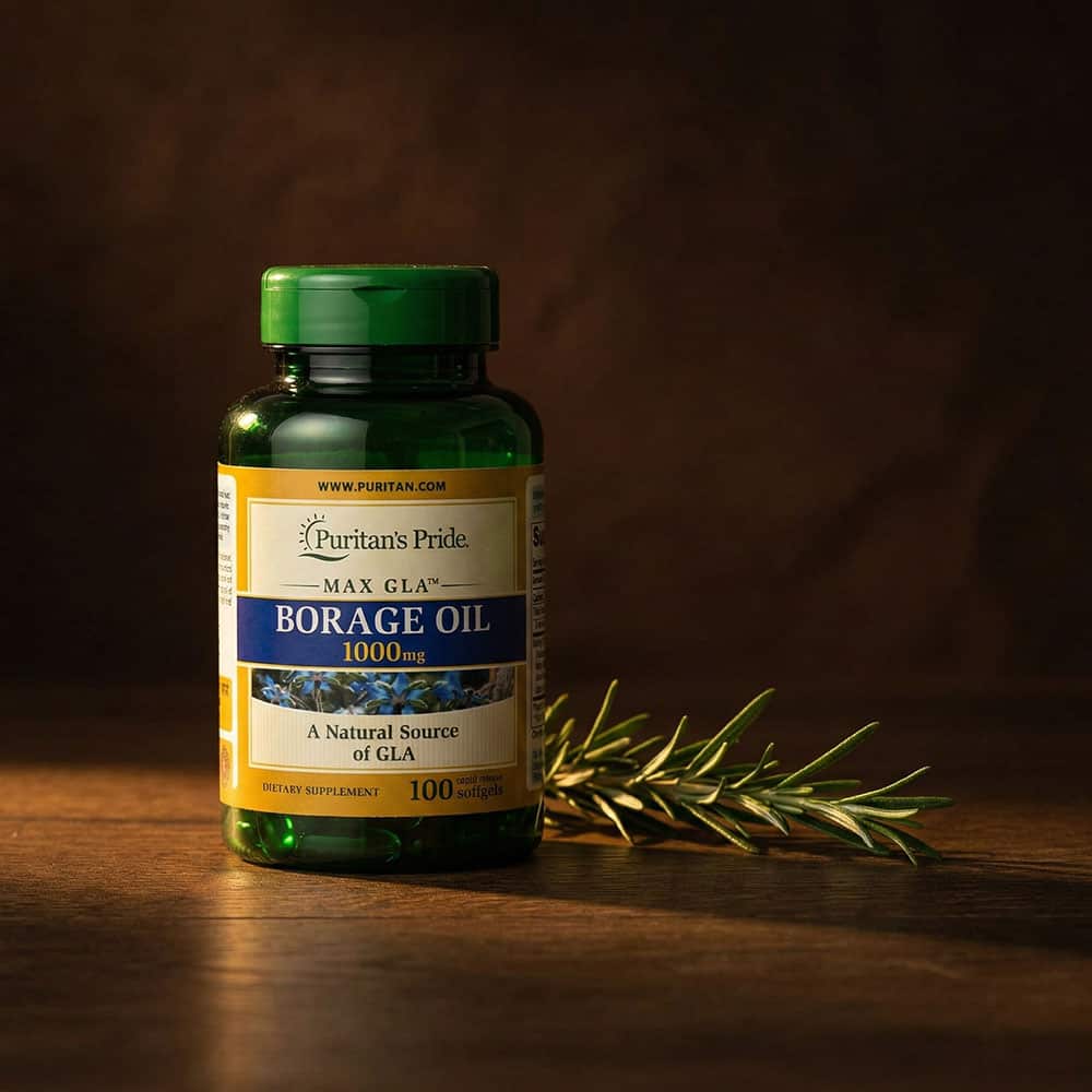 Borage Oil 1000mg - 100 Softgels