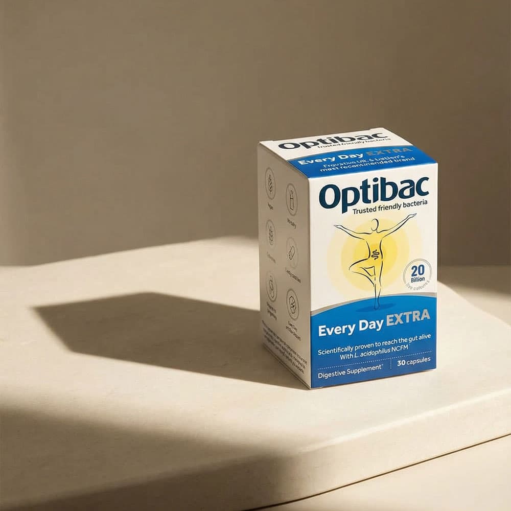 OptiBac Every Day Extra 20 Billion CFU - 30 Capsules