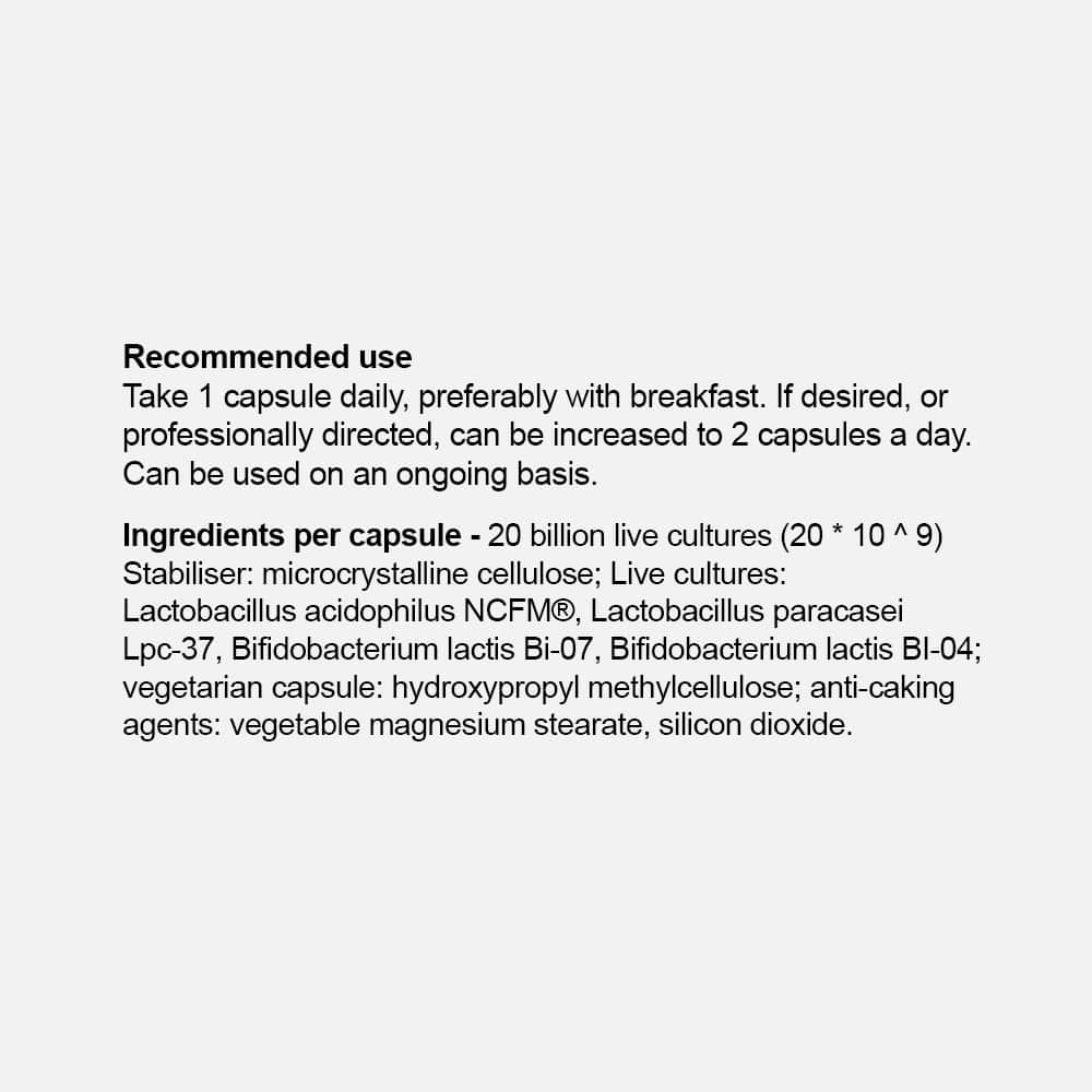 OptiBac Every Day Extra 20 Billion CFU - 30 Capsules