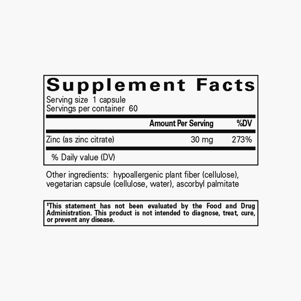 Zinc Citrate