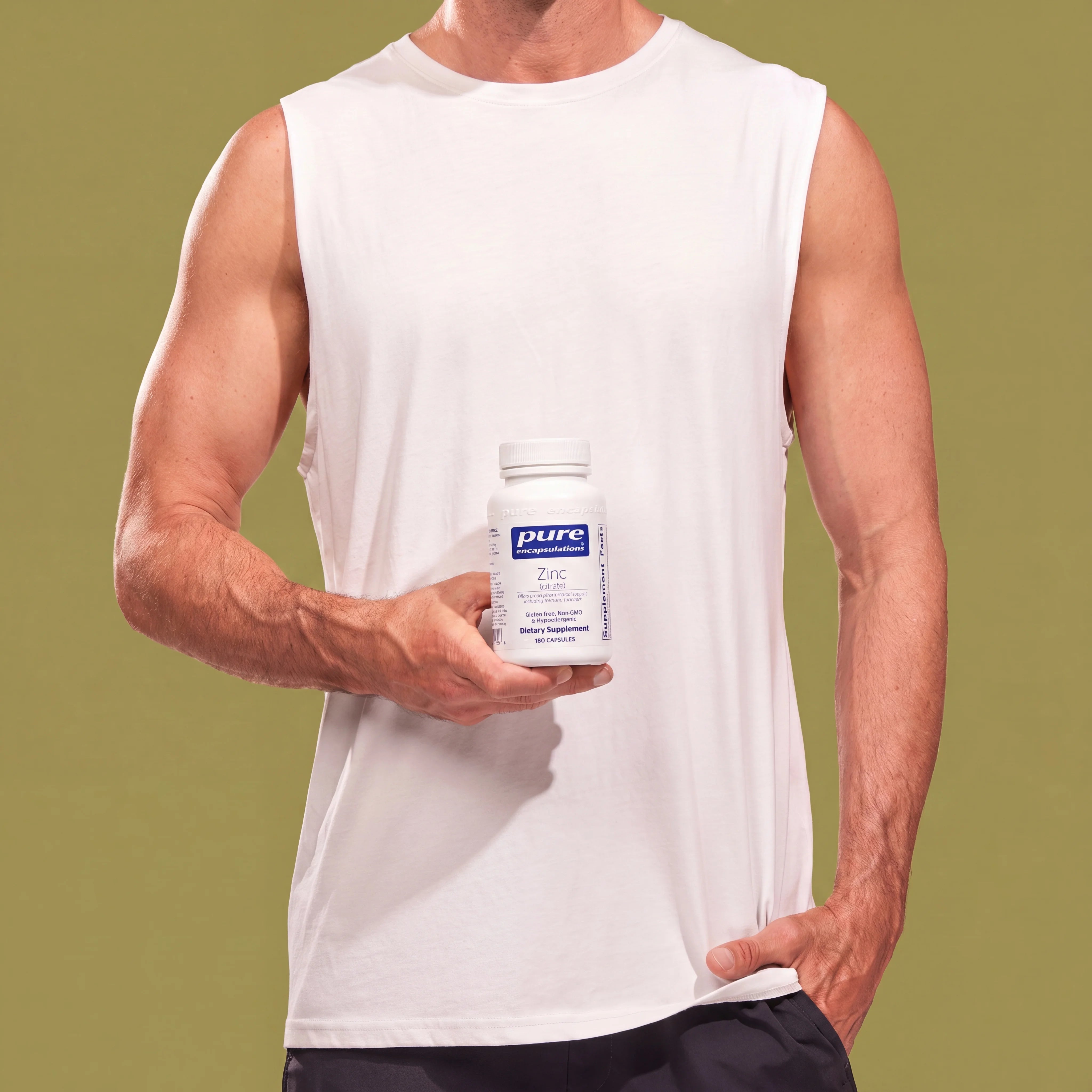 Zinc Citrate - 180 Vegan Capsules