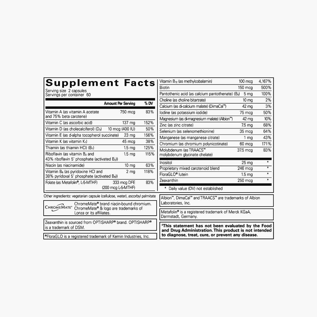 Junior Nutrients Multivitamin (No Iron)