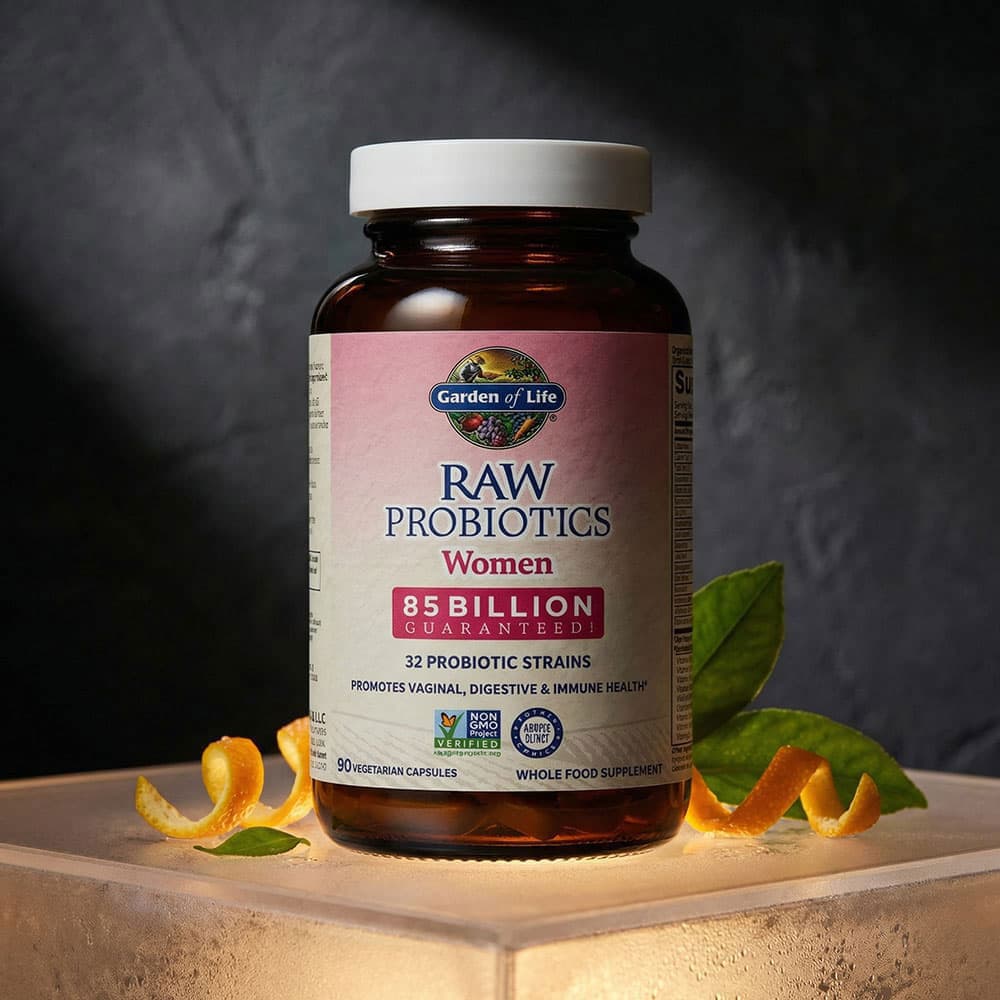 Raw Probiotics for Women 85 Billion CFU - 90 Capsules