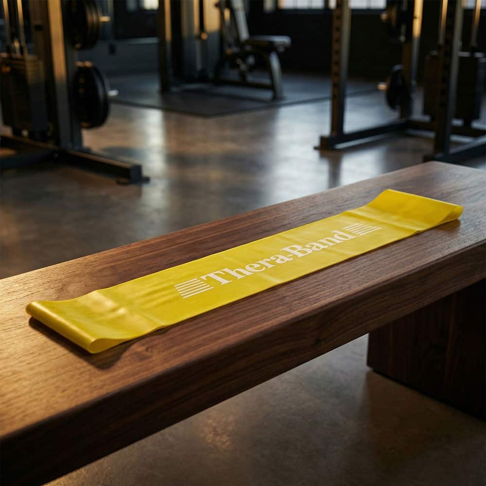 TheraBand Resistance Loop 12" (Yellow, Light) - 1 Band