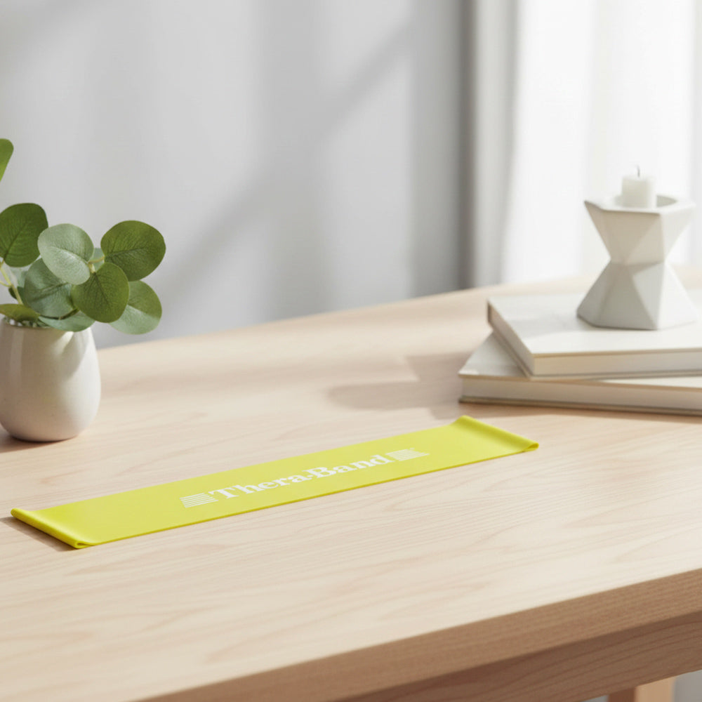 TheraBand Resistance Loop 12" (Yellow, Light) - 1 Band