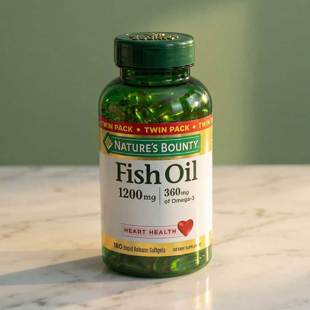 Fish Oil 1200mg - 360 Rapid Release Softgels