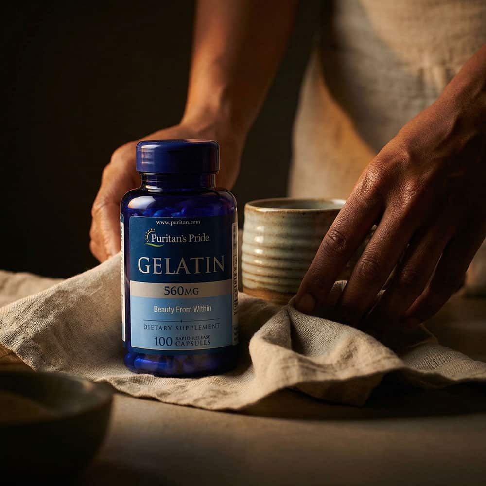 Gelatin 560mg - 100 Capsules