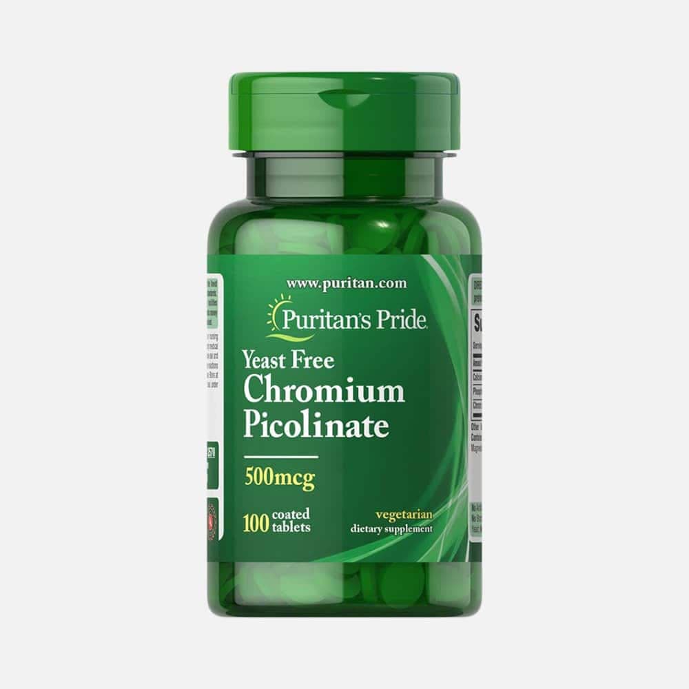 Chromium Picolinate 500mcg - 100 Tablets