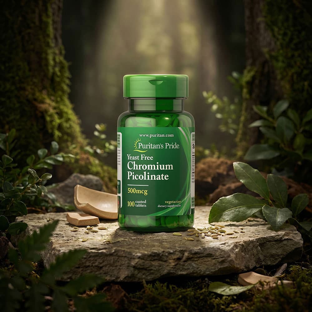 Chromium Picolinate 500mcg - 100 Tablets