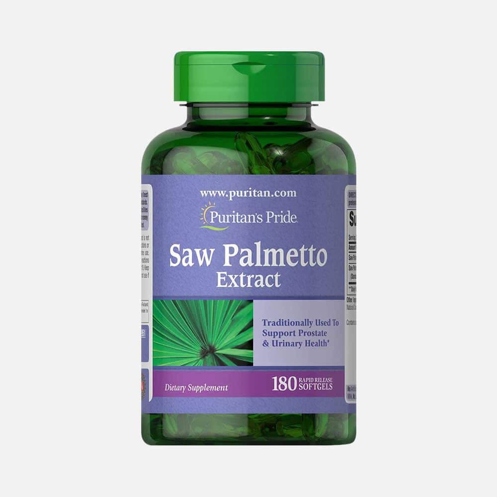 Saw Palmetto 4:1 Extract - 180 Softgels