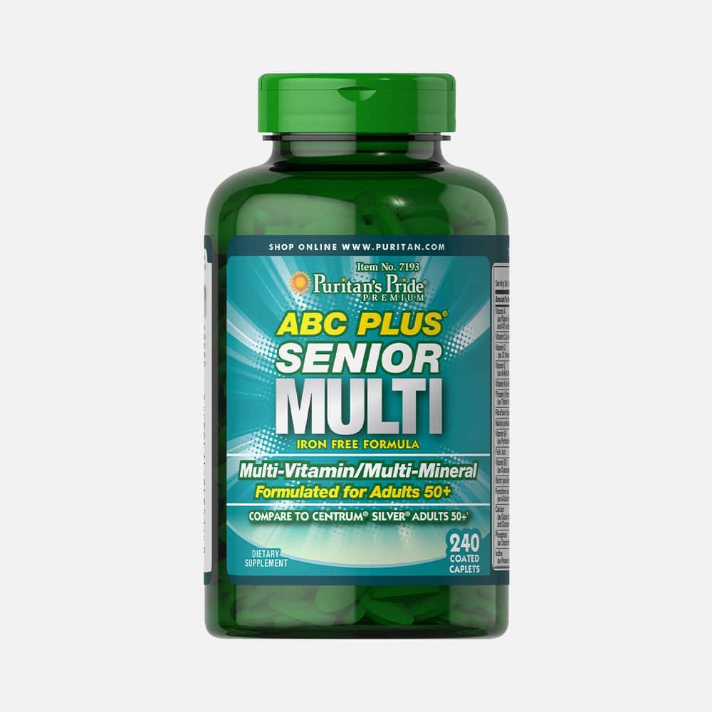 ABC Plus Senior Multivitamin & Multimineral - 240 Caplets