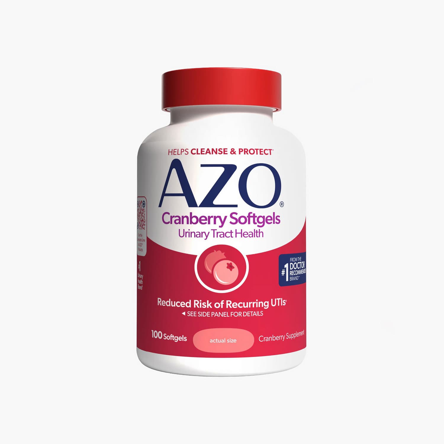 AZO - Cranberry Urinary Tract Health Softgels - 100 Softgels