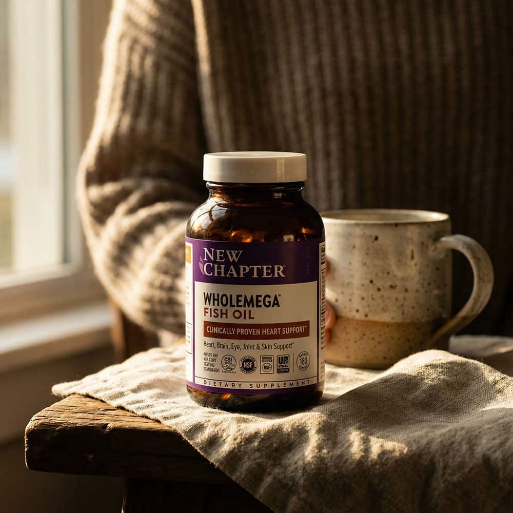 Wholemega Wild Alaskan Salmon Oil 2000mg - 180 Softgels