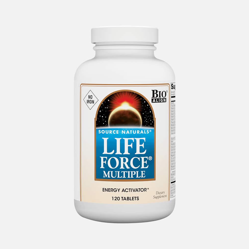 Life Force Multiple Iron Free Multivitamin - 120 Tablets
