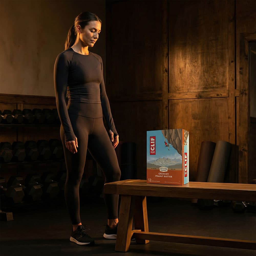 CLIF Bar Crunchy Peanut Butter - 12 Energy Bars