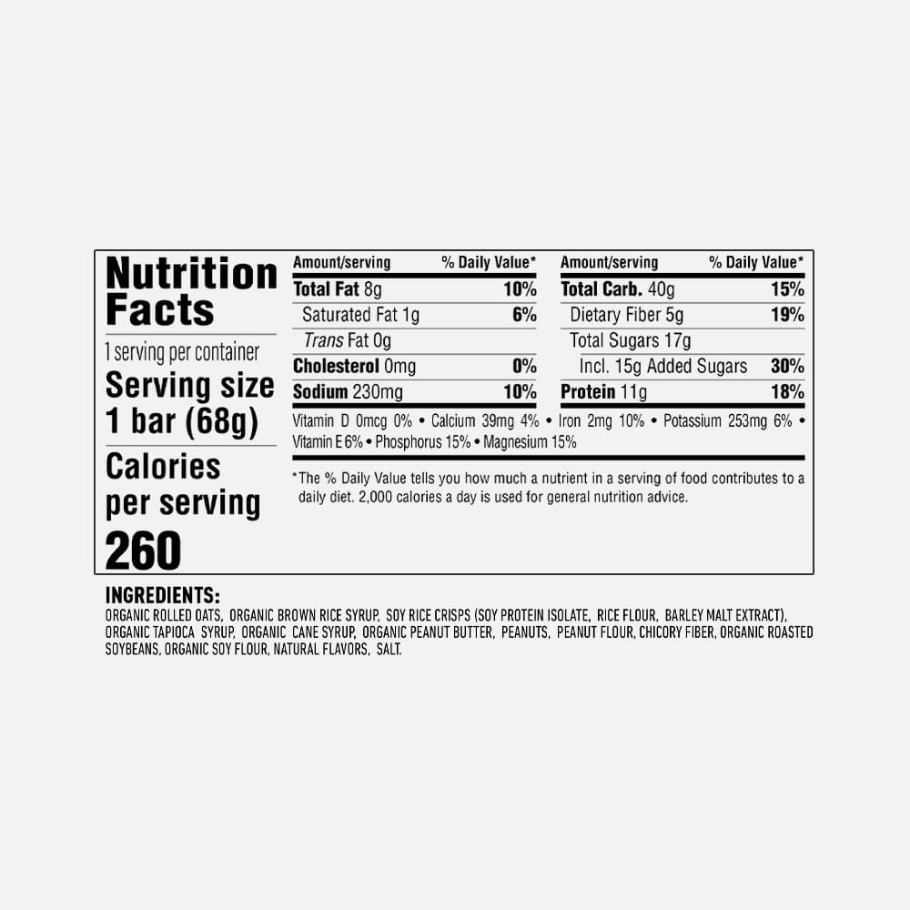 CLIF Bar Crunchy Peanut Butter - 12 Energy Bars