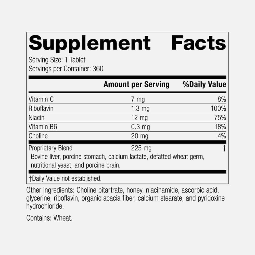 Cataplex B2 360 Tablets - Nervous System Support