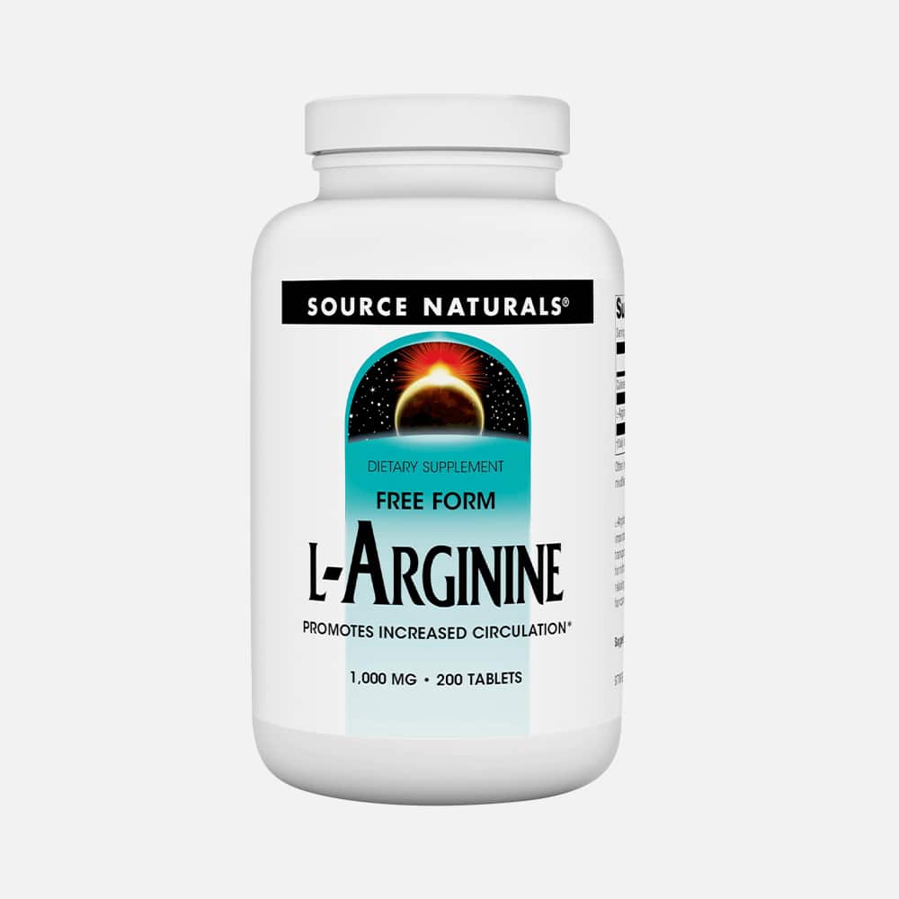 L-Arginine Free Form 1000mg - 200 Tablets