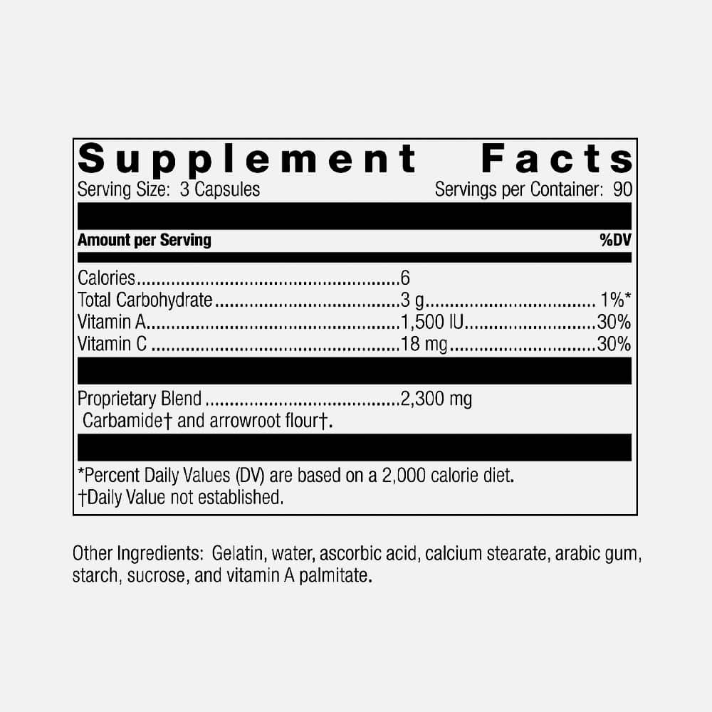 A-C Carbamide with Vitamins A & C - 270 Capsules