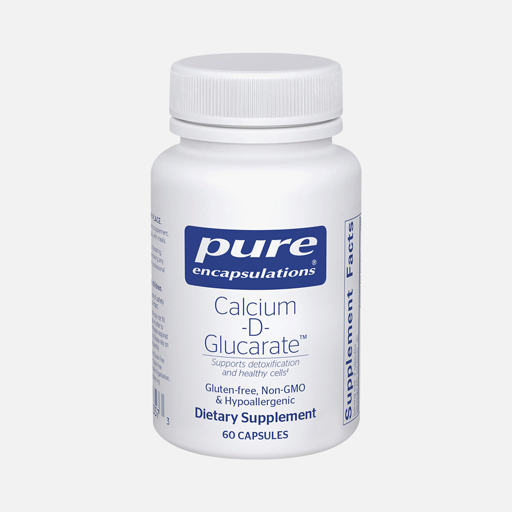 Calcium D-Glucarate 500mg - 60 Vegetarian Capsules