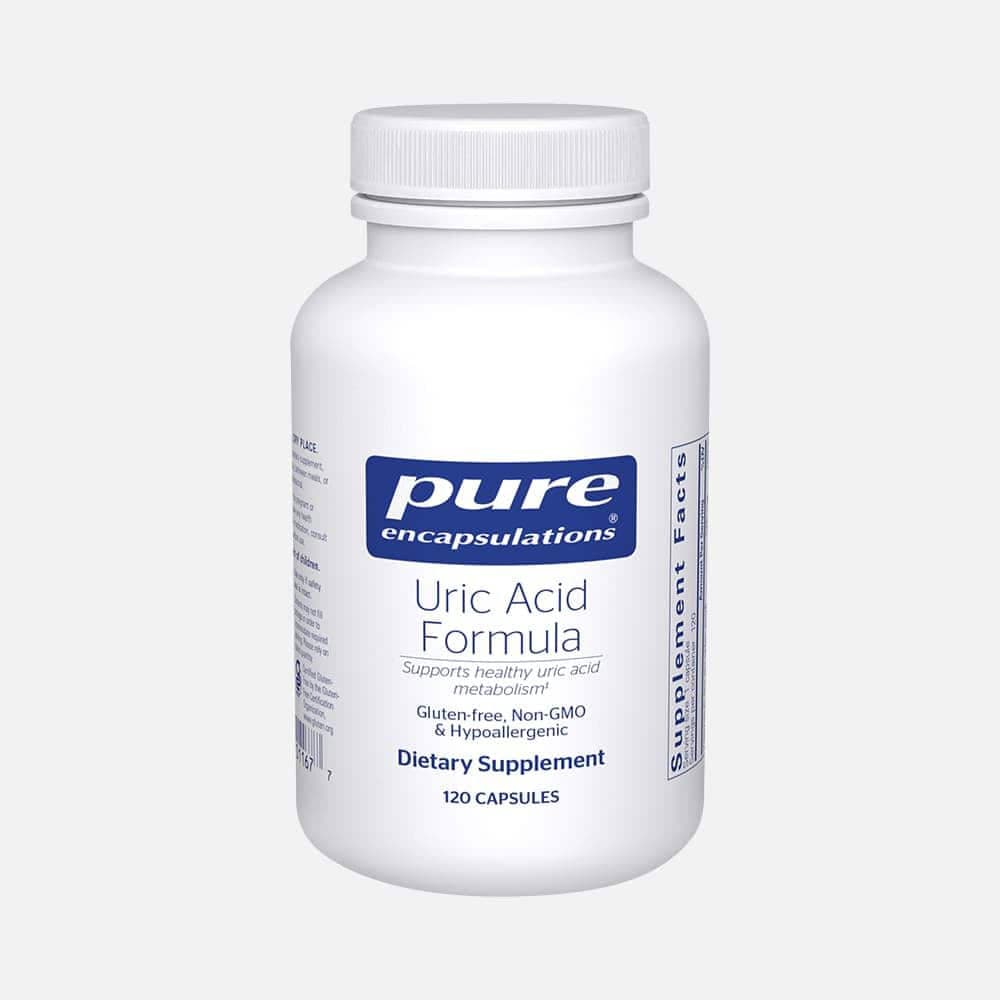 Pure Encapsulations Uric Acid Formula 1200mg 120 Capsules