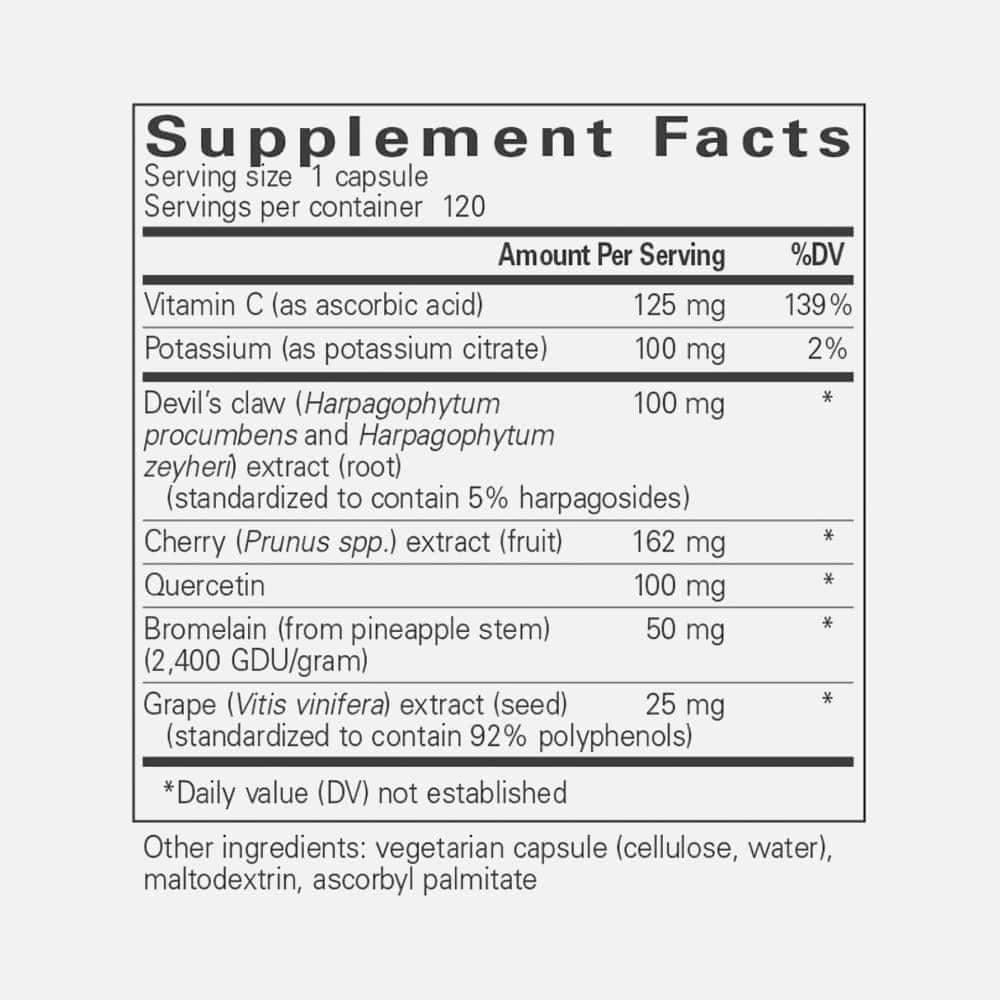 Pure Encapsulations Uric Acid Formula 1200mg 120 Capsules
