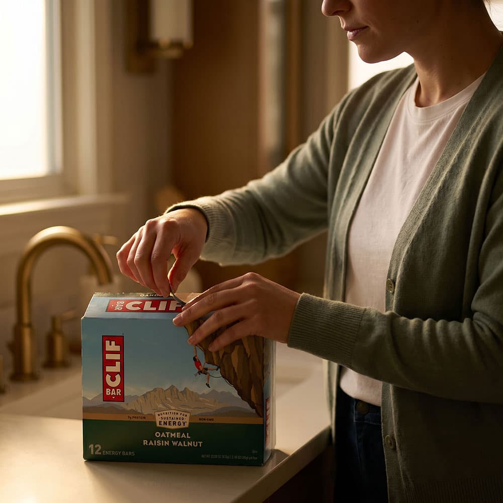 Clif Bar Oatmeal Raisin Walnut - 12 Energy Bars