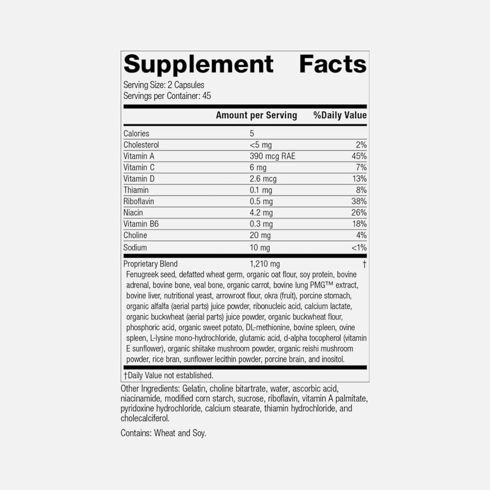 Standard Process Emphaplex 90 Capsules