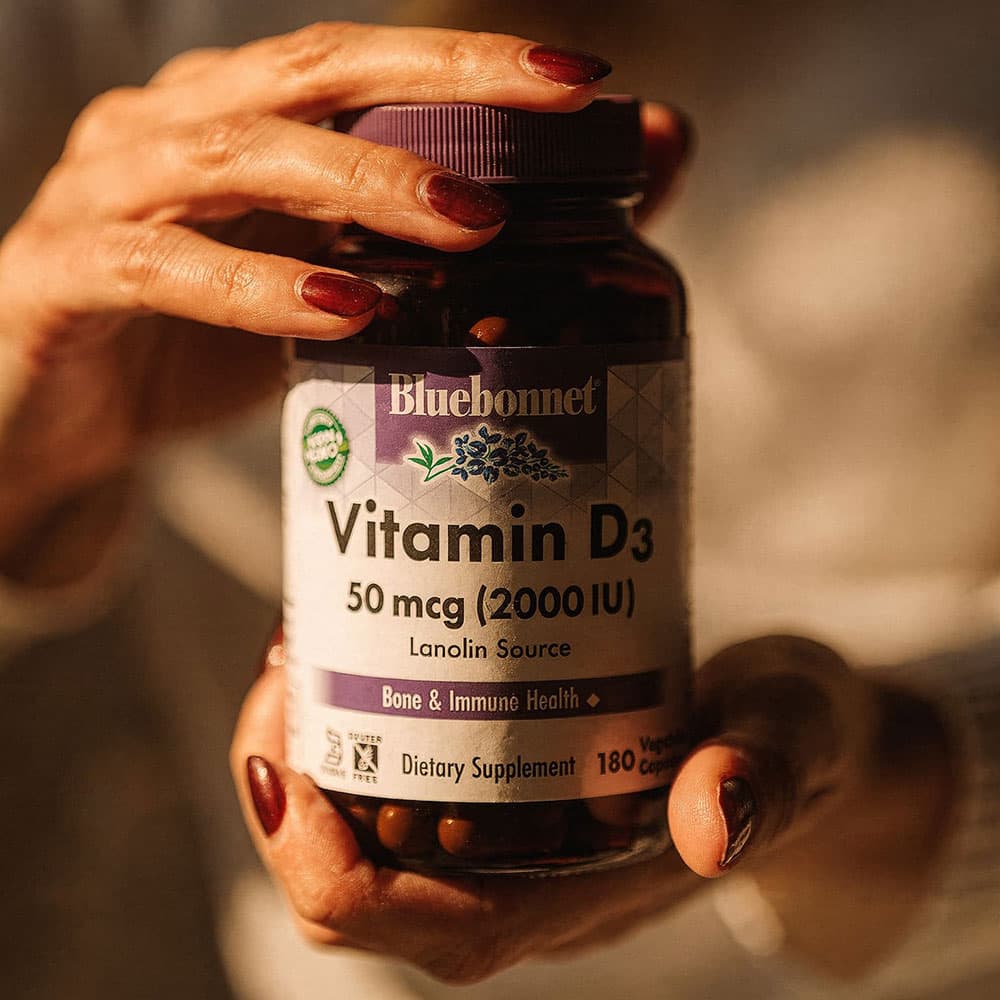 Vitamin D3 2000 IU - 180 Vegetable Capsules