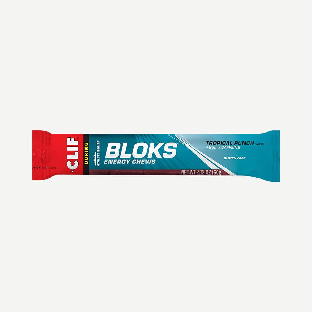 Clif Shot Bloks Tropical Punch 25mg - 18 Packs Chews