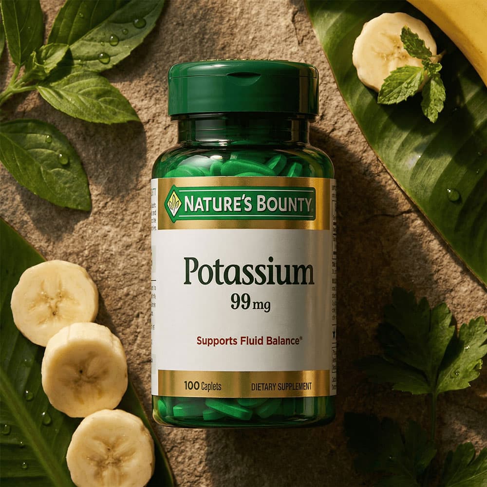 Potassium Gluconate 99mg - 100 Vegetarian Caplets
