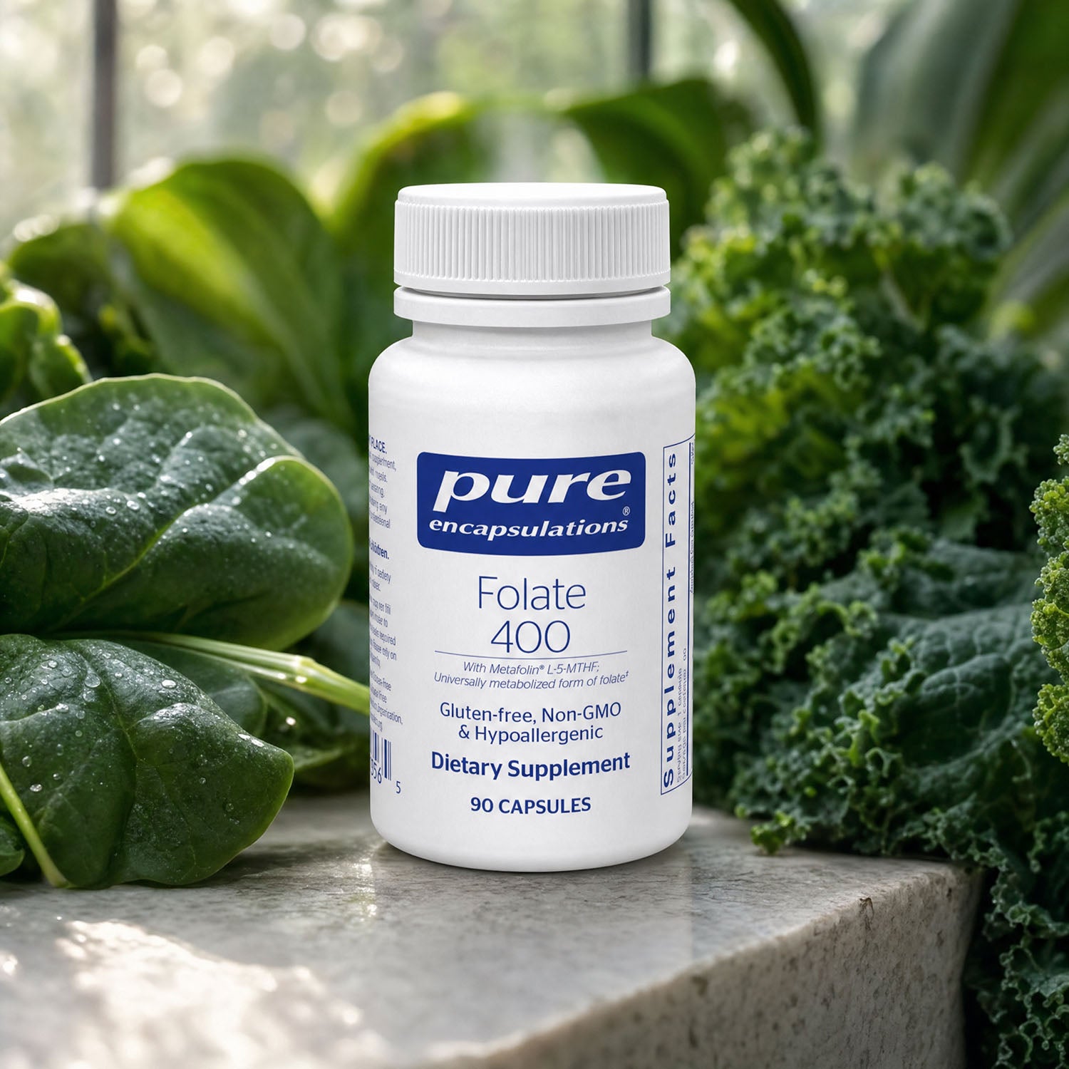 Folate 400mcg (Metafolin L-5-MTHF)