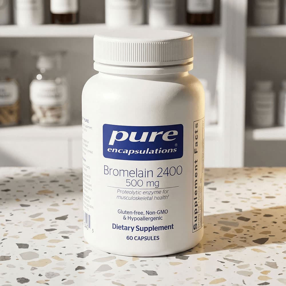 Bromelain 2400 500mg - 60 Vegan Capsules