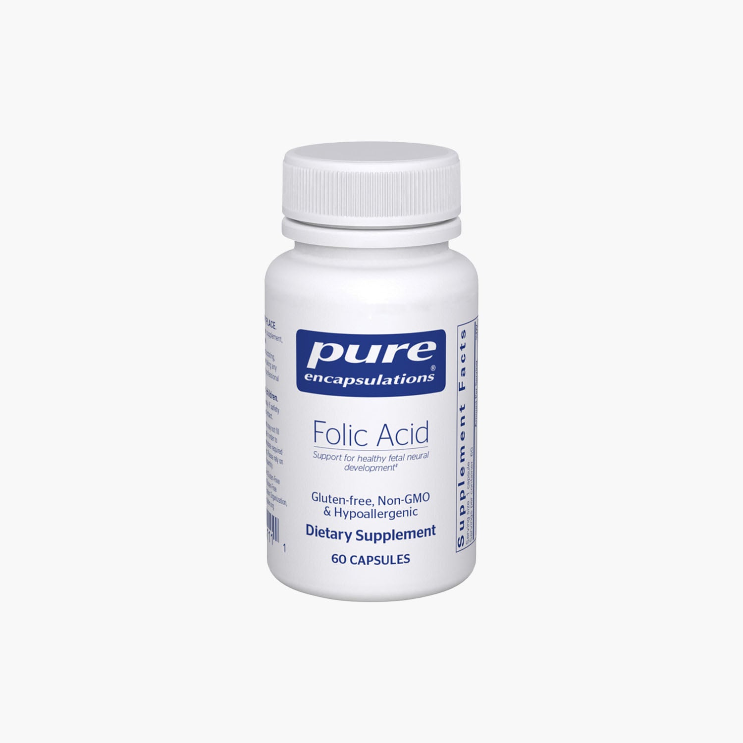 Folic Acid 800 mcg - 60 Capsules