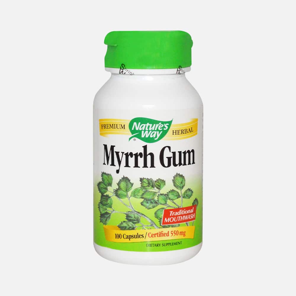 Myrrh Gum 1.1g - 100 Capsules