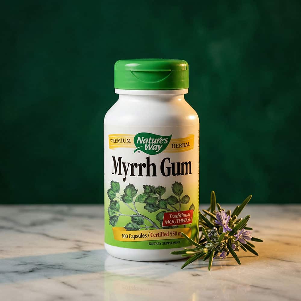 Myrrh Gum 1.1g - 100 Capsules