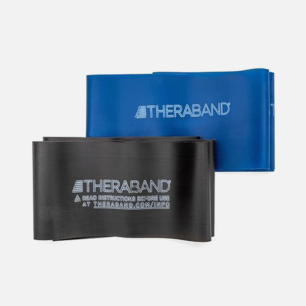 TheraBand Non-Latex Resistance Bands - 2 Bands Set