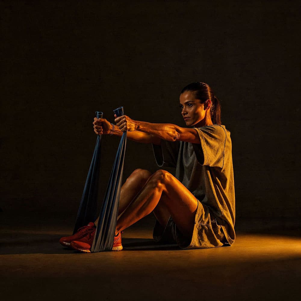 TheraBand Latex Resistance Band Extra Heavy - 6 Ft Band