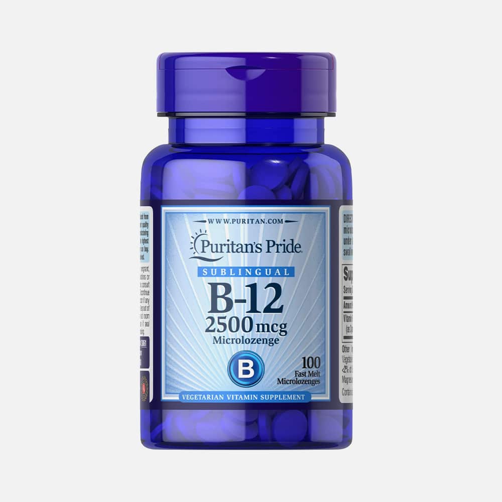 Vitamin B-12 2500mcg - 100 Microlozenges