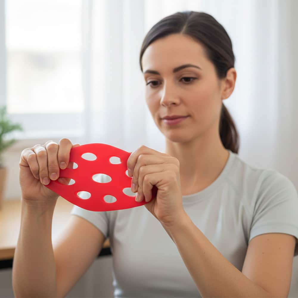 TheraBand Hand Xtrainer Soft - Red Hand Exerciser