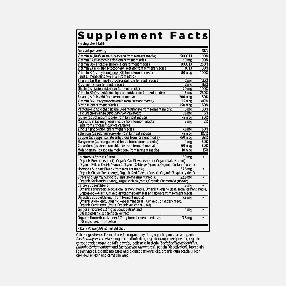 Every Woman's Multivitamin 40+ Fermented - 24 Tablets