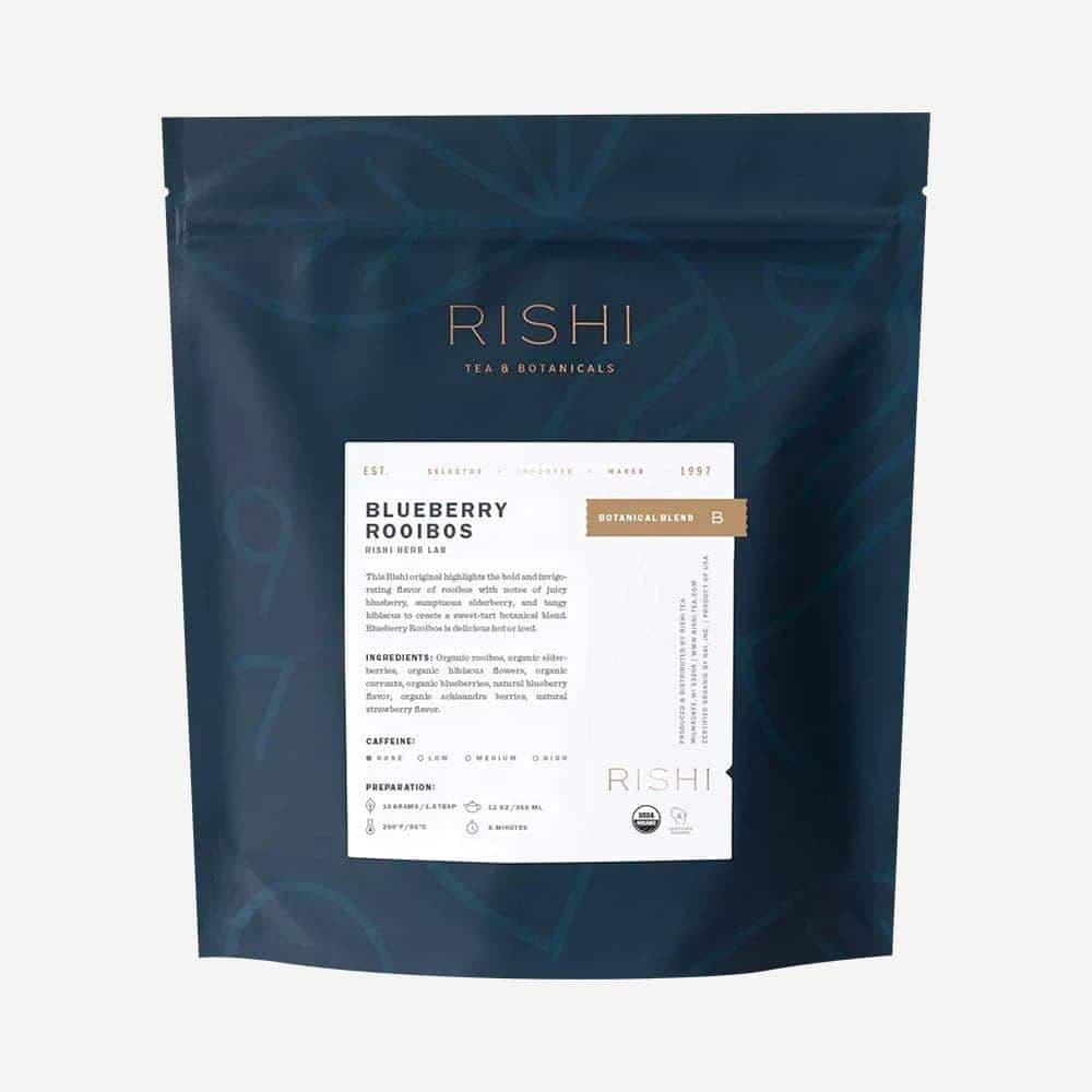 Blueberry Rooibos Herbal Tea - 16oz Loose Leaf